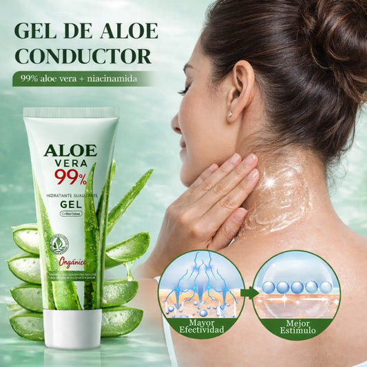 Gel Terapéutico Conductor de Aloe Vera