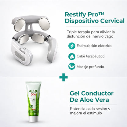Restify Pro™ - Masaje, Pulsos Eléctricos y Calor Terapéutico
